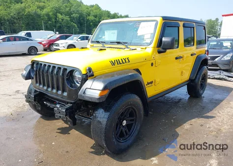 2021 Jeep Wrangler Unlimited Willys 4X4 from USA, damaged, VIN 1C4HJXDMXMW707745